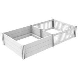 Foderlåda med valplekhage Totalt 100 x 200 x 46 cm